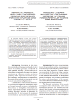 Inexactitatea procesual-legislativă ca circumstanță de limitare a potențialului tactico-criminalistic de cercetare la fața locului = Procedural-Legislative Inaccuracy as a Circumstance Limiting the Tactical and Forensic Potential of the Crime Scene Investigation